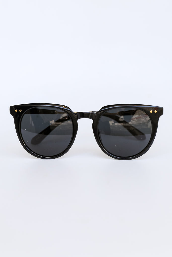 black Sunglasses front view