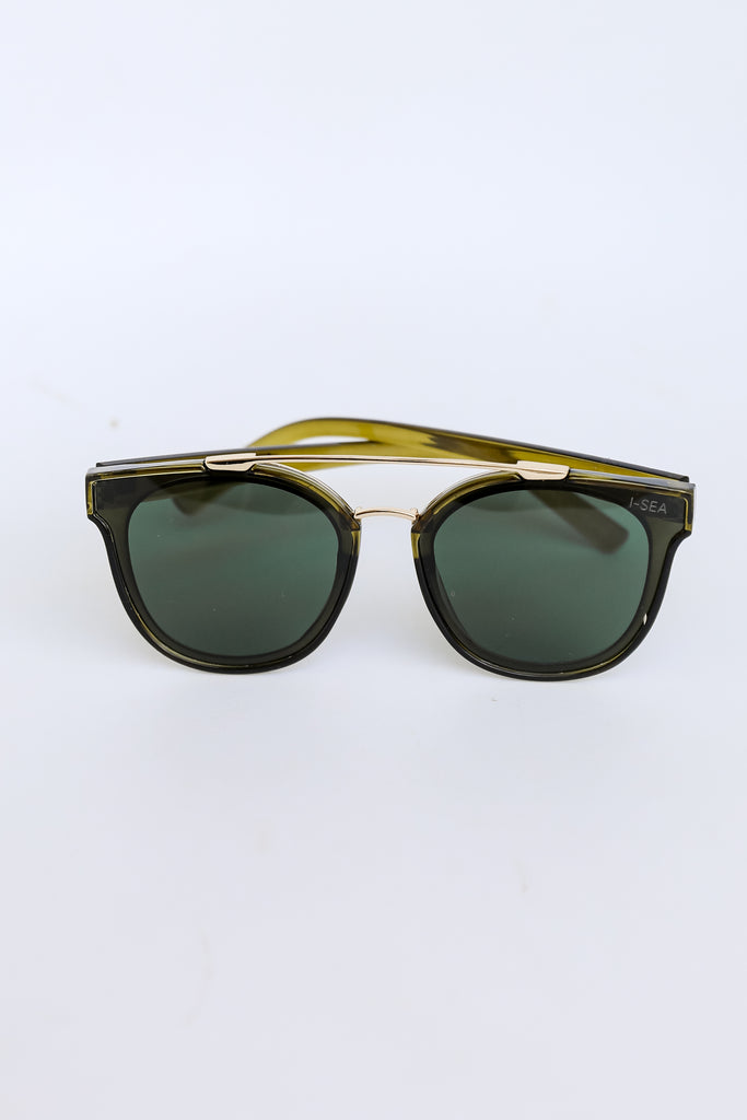 olive Sunglasses front view