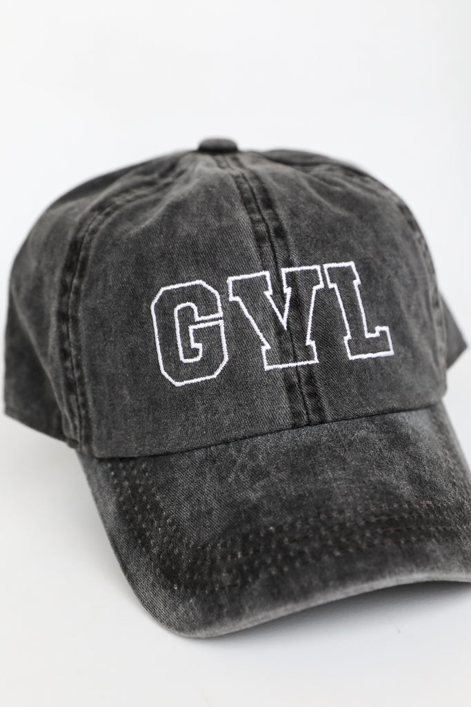 GVL Embroidered Hat close up